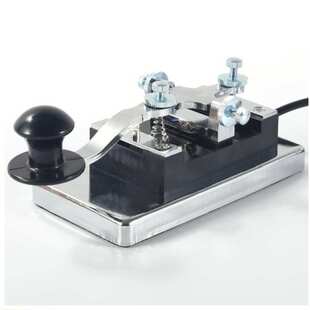 常熟K4重型电键摩斯码电键 3.5mm/6.5mm插头CW短波电键无线电台