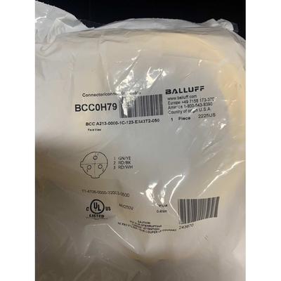 巴鲁夫/BALLUFF 连接线 BCC A213-0000-1C-123-EX43T2-050