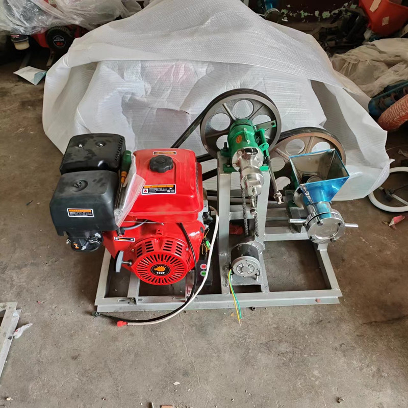 新款五谷杂粮膨化机多功能大米玉米康乐果自动切断爆米花机