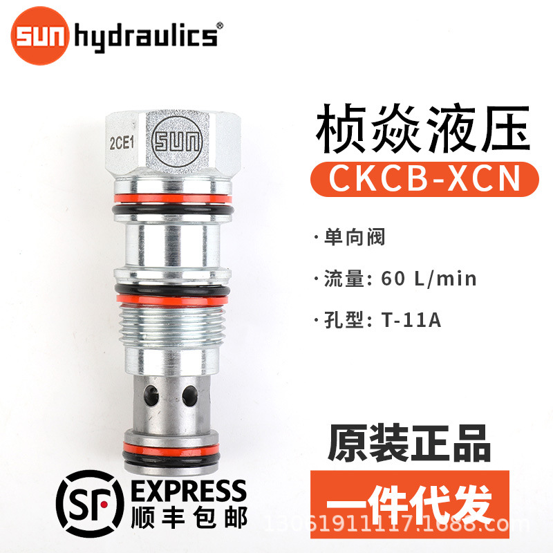 SUN液压锁单向阀 CKGB-XAN CKGB-XCN 插装阀 CKGB-XDN 原装正品