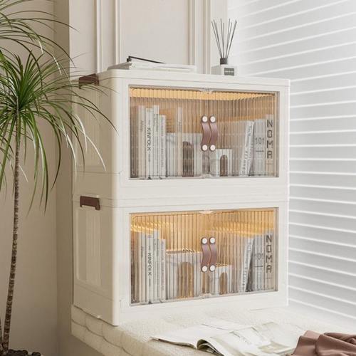 飘窗收纳柜窗台上小书柜阳台简易书架卧室落地储物柜简约现代多层