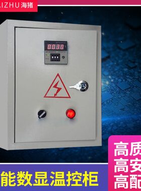 全自动数显智能温控 定做温度控制配电箱 温度控制柜220v380v