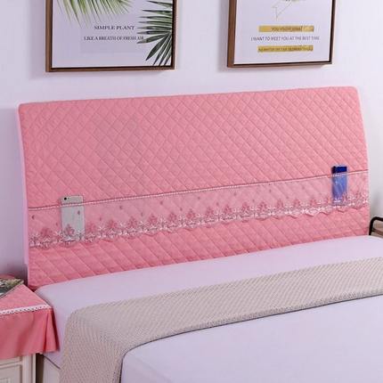 全包布艺床头罩简约现代软包床头套靠背防尘罩实木床头靠垫保护罩