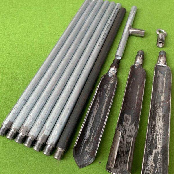 洛阳铲子头取土神器挖土打洞井穿管铁铲锹考古取样探铲挖电线杆洞,农机/农具/农膜,铲子,淘宝优惠券,粉丝福利购,淘宝优惠卷