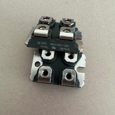 艾赛斯IXYS快速恢复二极管DSEI2X61-06C-12B IXFN38N100Q2高频