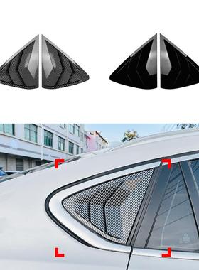 适用宝马X6F162015-2019百叶窗车窗车贴外饰改装