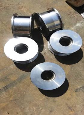 供应铸钢槽轮滑轮H型双边轨道轮单边轮铁路配件欢迎订购