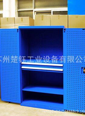 多功能重型工具柜车间抽屉式工作台储物柜加厚双开门不锈钢