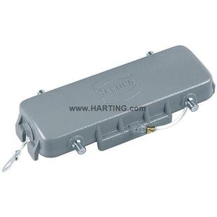 HARTING连接器09300245425金属盖HAN-24B-AK双扣底座保护盖