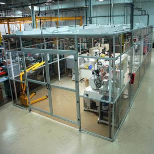 设备框架机器外罩检测台机器展架无尘室洁净室无尘车间加工