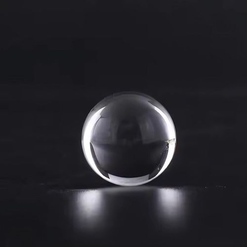 高精度光学玻璃熔融石英球形透镜加工K9光纤耦合圆形准直圆球透镜