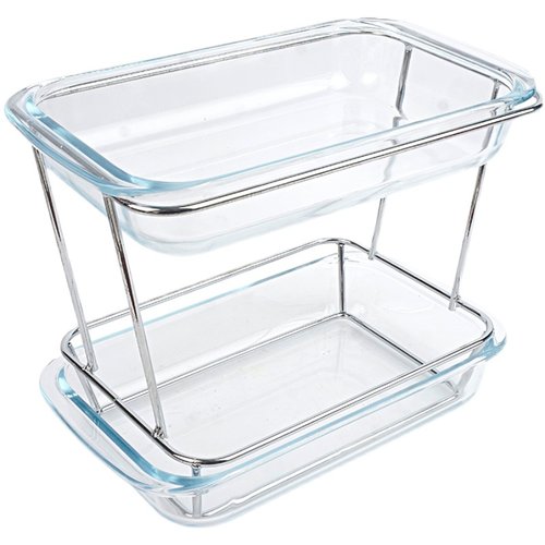 两层转转旋转小火锅餐具商用网红双层自助展示盘架子转转盘长方形