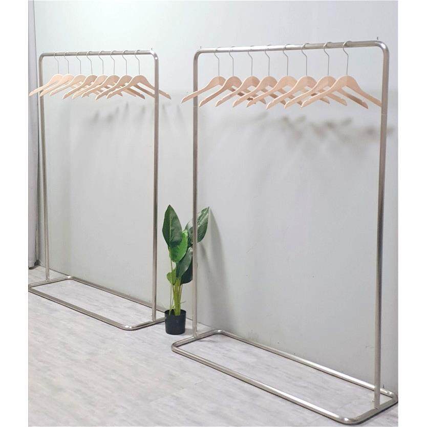 服装店挂衣架北欧不锈钢银色陈列货架女装店简约中岛落地式展示架,智能设备,其他智能设备,淘宝优惠券,粉丝福利购,淘宝优惠卷