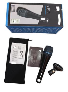 e945有线动圈麦克风演出舞台卡拉OK主持直播专业话筒