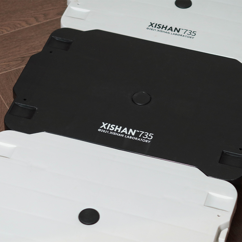 希山 可移动的拼接地板HTAP小型平台滑轮车静音Y轮通用收纳箱