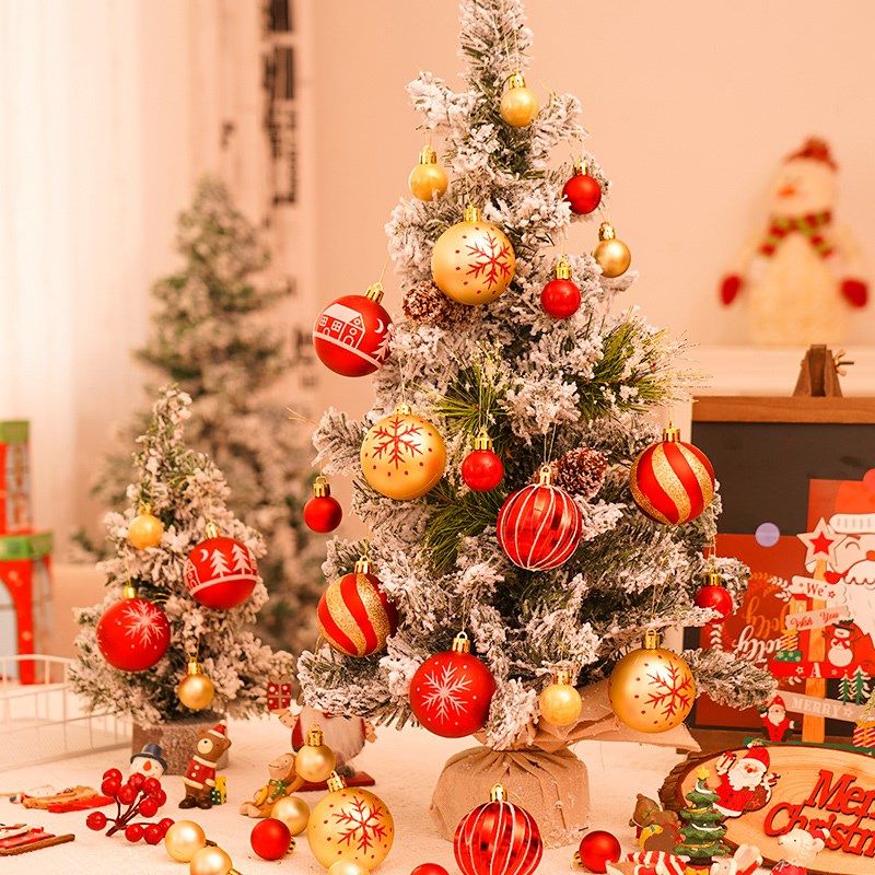 圣诞节室内迷你桌面圣诞树挂件幼儿园场景布置装扮diy圣诞球吊饰,节庆用品/礼品,圣诞装饰品,淘宝优惠券,粉丝福利购,淘宝优惠卷