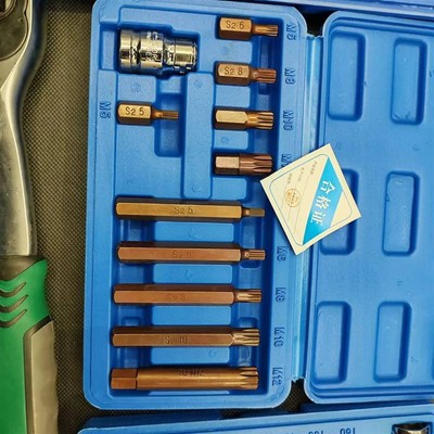 旋具套筒头大飞电扳k手通用内六角六花星型梅花12角1020cm长短压