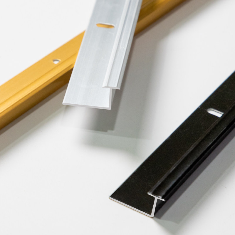 铝合金瓷砖防脱扣条扣件背景墙线条收边挂件新型干挂紧固件