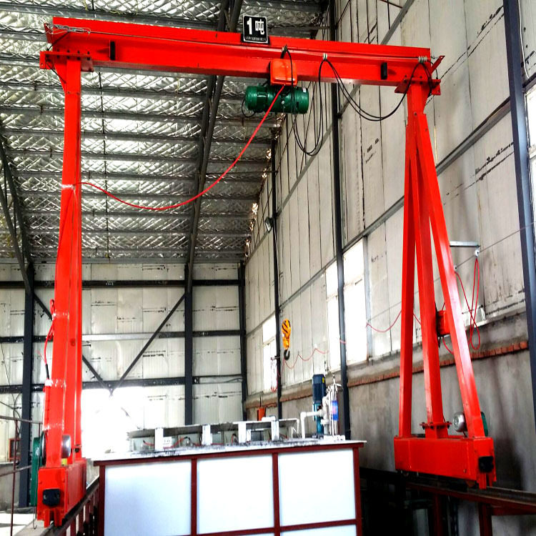供应生产3/5/10吨出口电动固定龙门架简易起重龙门架手推龙门吊架