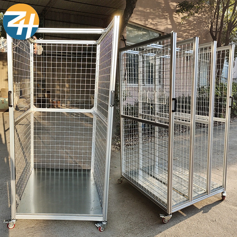 厂家直供支持仓库铝材纸箱放置架 电商打包瓦楞纸盒整理放置架