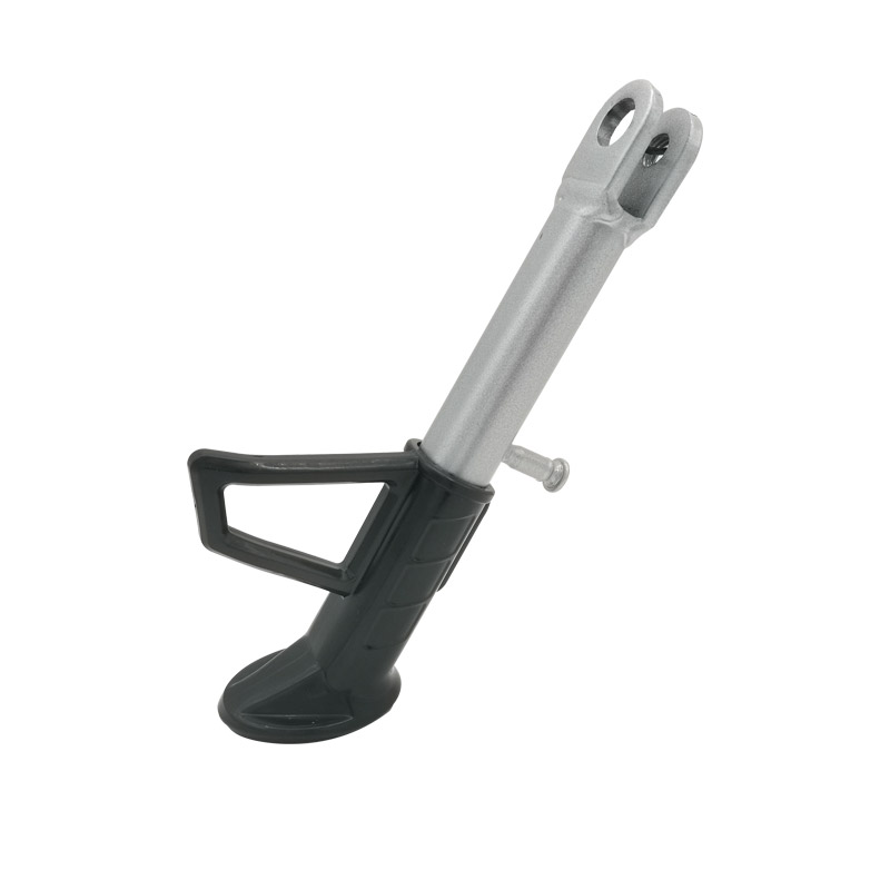 电动车脚撑支撑脚架边撑机车支架撑脚架撑小腿站脚Y电动车偏脚架