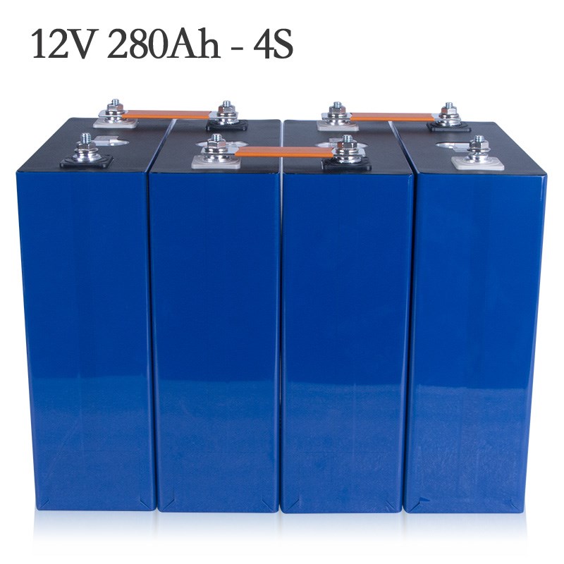 全新3.2V280AH磷酸铁锂电池铝壳储能动力电池叉T车三轮车户外储能