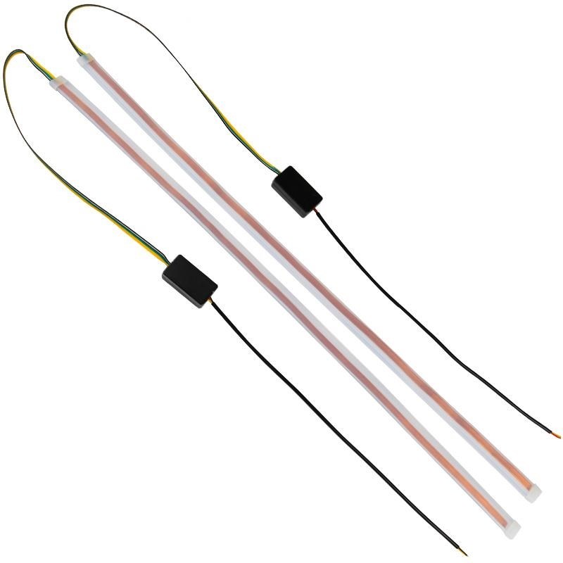 宝骏730 RS5 RC6 RvM5日行灯流水转向灯改装汽车装饰灯带氛围灯条