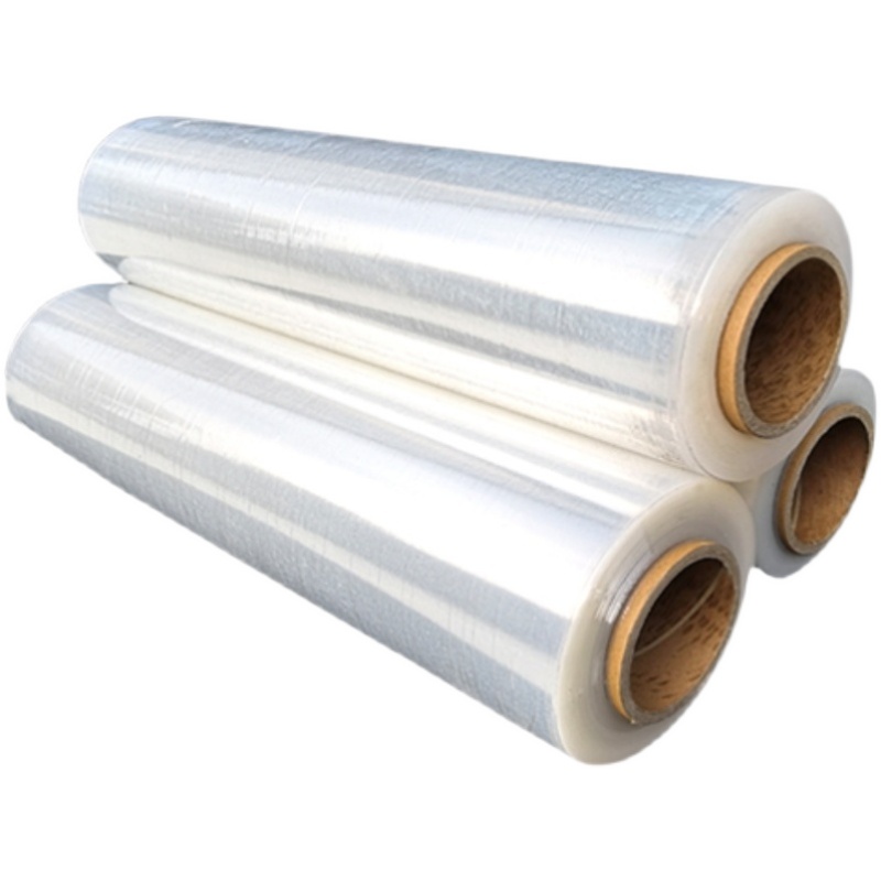 缠绕膜25cm宽打包m膜缠绕膜30cm小卷保鲜膜轮胎打包膜包装膜保护