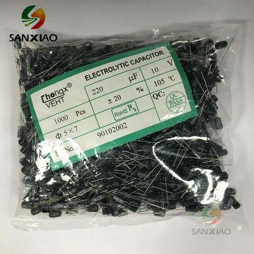 CHONGX直销插件铝电解电容10*17MM160V47UF系列高频直插
