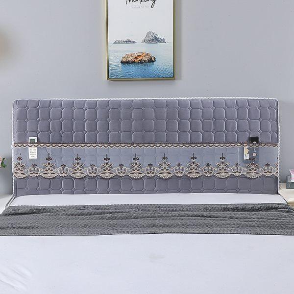 弹力全包床头罩套欧式皮床保护套防尘罩木床夹棉防撞软包布艺简约,居家布艺,床头罩,淘宝优惠券,粉丝福利购,淘宝优惠卷