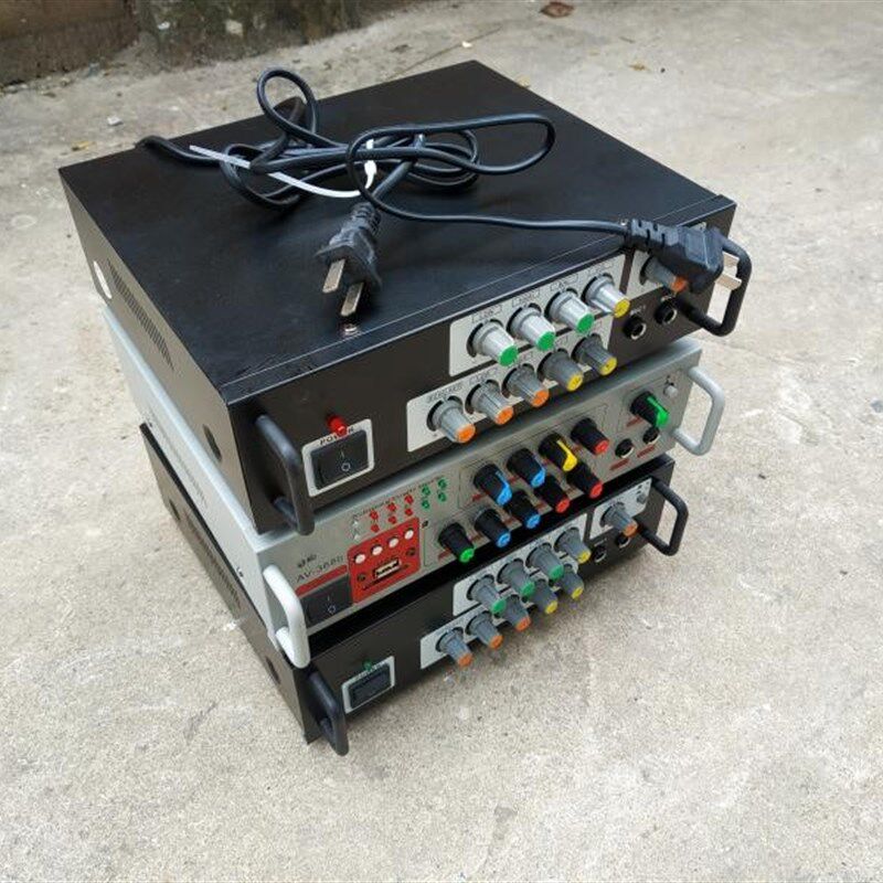 故障机坏了的多款式功放机大功率带变压器家用家庭卡拉ok音响机箱