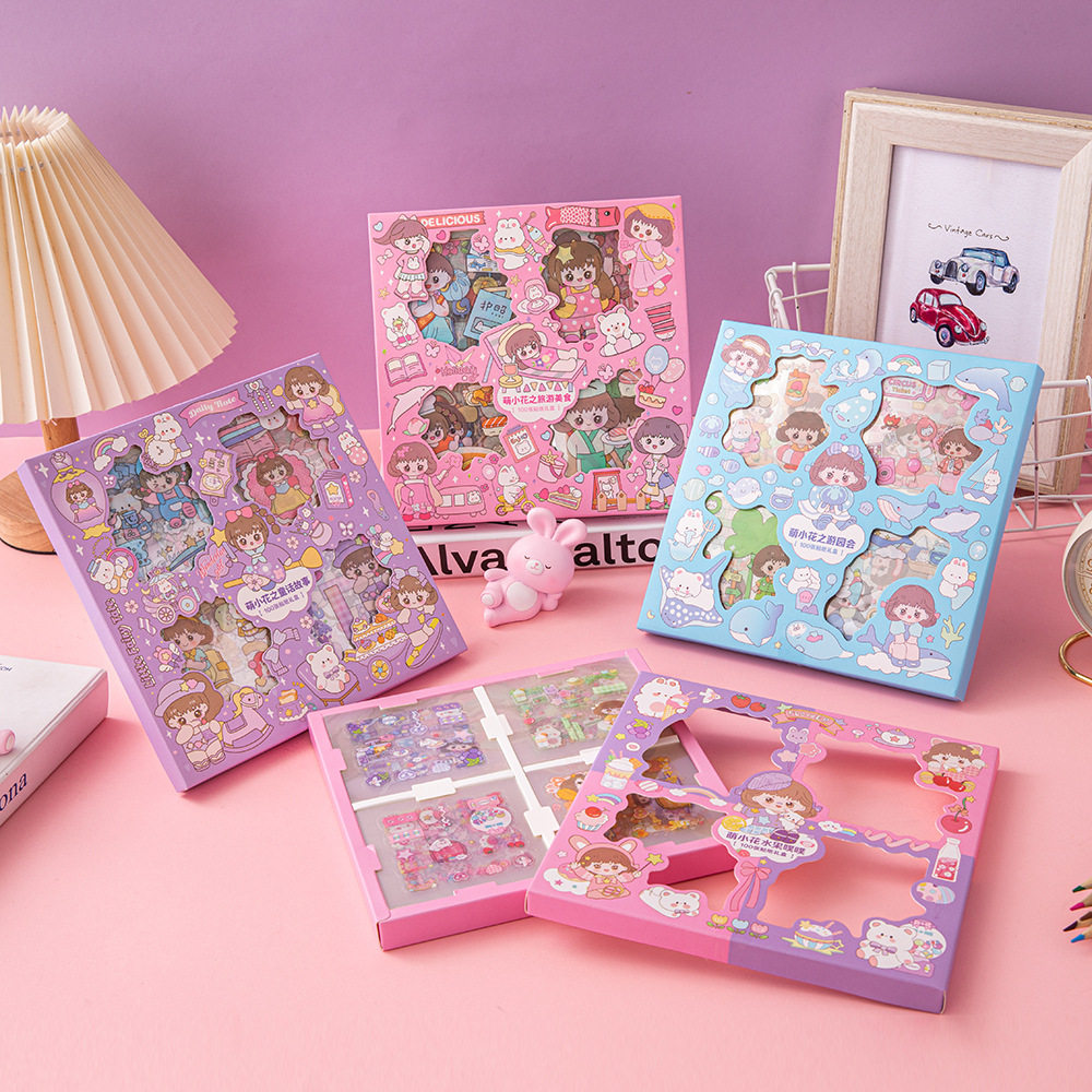 画教授贴纸手帐贴纸姑卡咕卡全套可爱女孩酷卡咕卡盘素材工具古卡,文具电教/文化用品/商务用品,贴纸/立体贴纸,淘宝优惠券,粉丝福利购,淘宝优惠卷