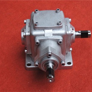 T2直角1 1增速减速机90度螺旋伞齿轮1 R转向齿轮箱 1换向器2