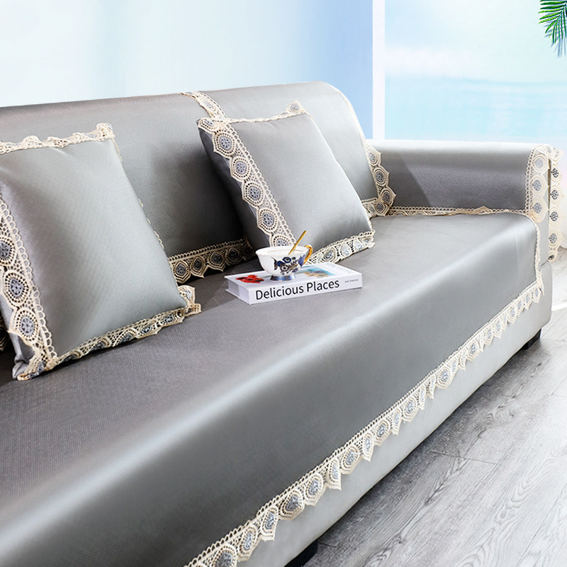 夏季冰丝沙发垫夏天款凉感高端皮沙发套罩防滑冰垫凉席坐垫子定制,居家布艺,沙发垫,淘宝优惠券,粉丝福利购,淘宝优惠卷