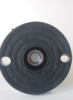 D100双孔黑色防滑防震SUS304不锈钢重型调节脚杯地脚支撑脚盘