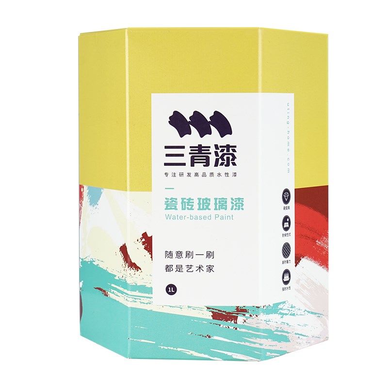 三清漆卫生间地面瓷砖改色漆浴室墙面地砖改造Q翻新刷防水专用油