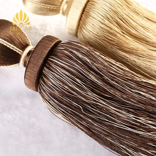 现代简约长流苏挂球绑带精致手工编织装饰绑绳窗帘绑绳挂穗热销