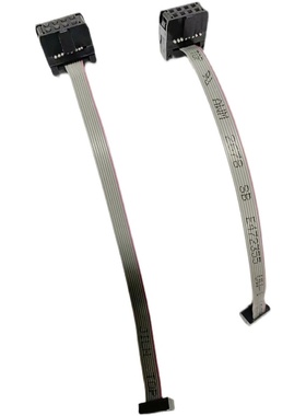 FC-8aP 1.27转2.0排线 FC8P1.27转2.54-8P排线 2x4=8P 多种长度