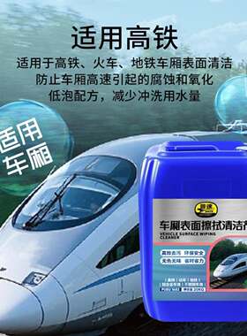 ￼￼普速PUSU1682车厢表面擦拭清洁剂洗车液20KG/桶