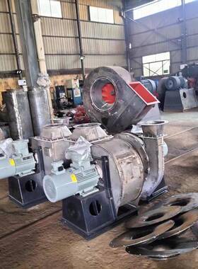 立诺鑫600℃800℃窑炉高温风机30kw45kw高压炉底助燃风机