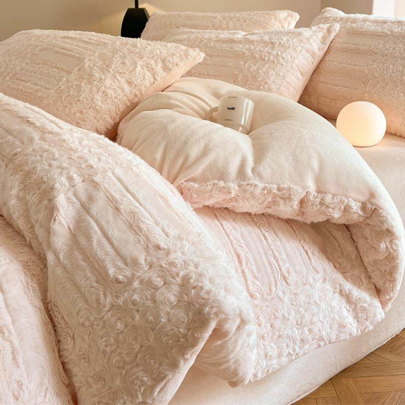 A类加厚兔兔绒床上四件套冬季保暖珊瑚绒床品牛奶法兰绒被套床单4,清洗/食品/商业设备,风口/风叶/风机配件,淘宝优惠券,粉丝福利购,淘宝优惠卷