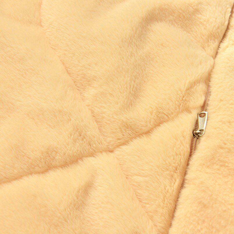 兔毛绒冬季加厚抱枕被子两用午睡二合一枕头被汽车载靠枕头办公室