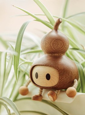 新年礼物可爱葫芦挂件挂饰创意礼品摆件家居饰品原上城小福禄好运