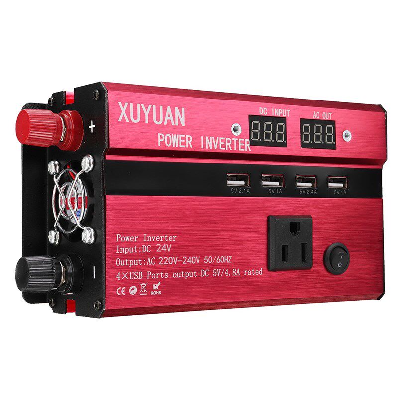 Solar Inverter DC 12/24V To AC 110V/220V 3000W/4000W/5000W/8