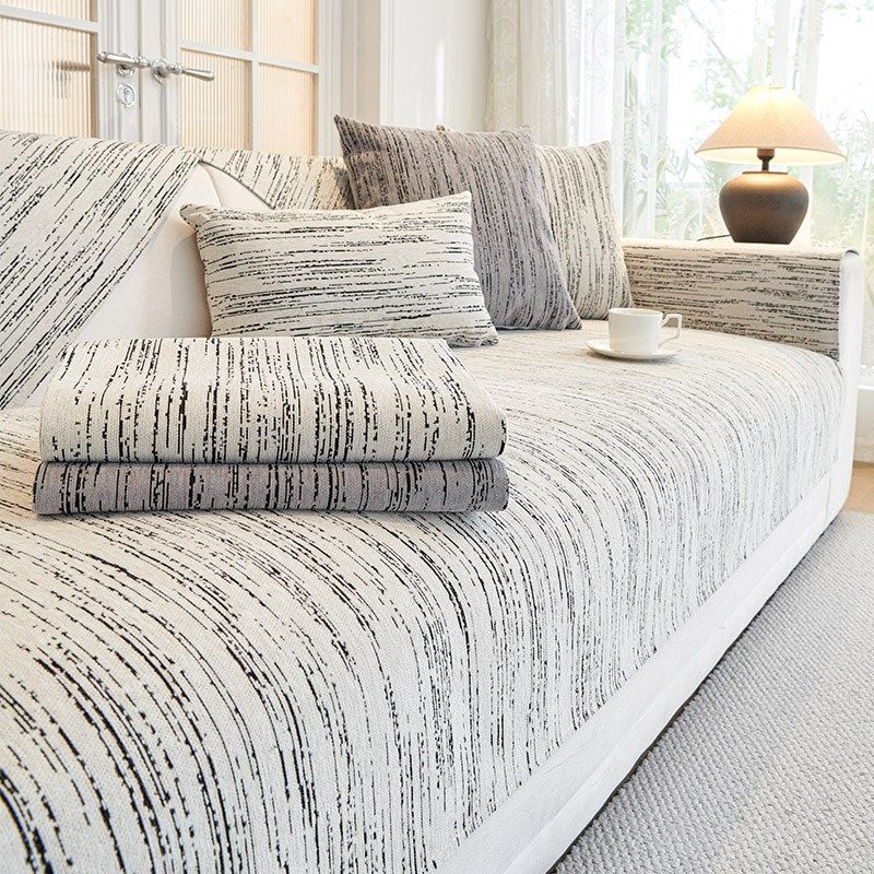 沙发垫四季通用防滑盖布座垫子坐垫盖巾2M024新款直排沙发套罩