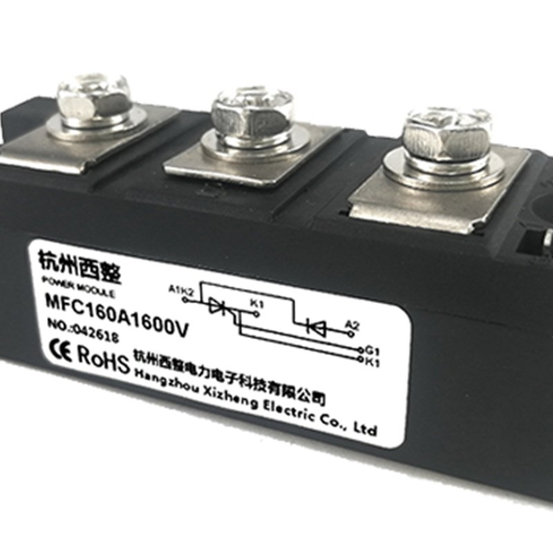 110A晶闸管可控g硅200模块MFC160A1600V MFC160-16半控模块MFC160