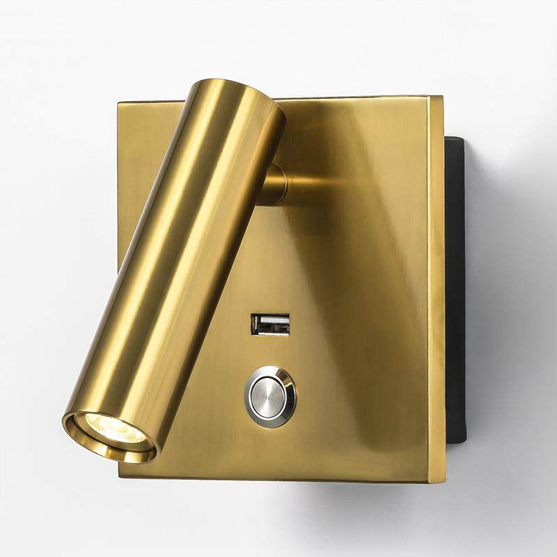 现货简约LED阅读壁灯带开关卧室床头高级感带USB充电壁挂灯,特色手工艺,其他特色工艺品,淘宝优惠券,粉丝福利购,淘宝优惠卷