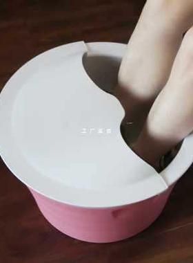 KE3C泡脚桶保温养生双人家用塑料过小腿足浴桶洗脚盆加厚恒温泡脚