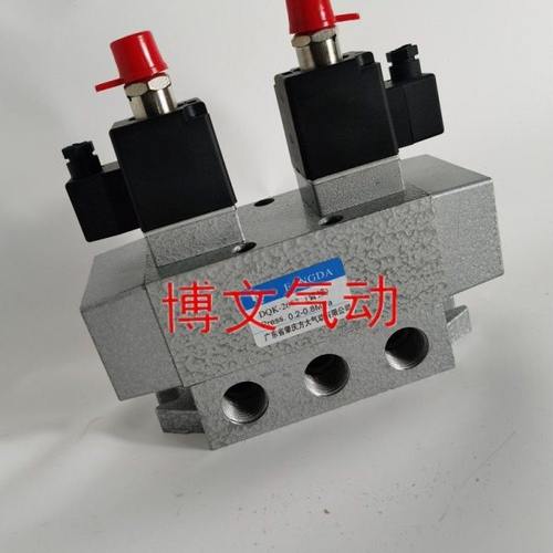 电控换向阀DQK-2652C DQK-2662C中封式三位五通电磁阀