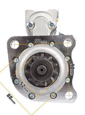雷沃欧豹拖拉机起动机马达适用玉柴4A起动机A8300-3708100起动机